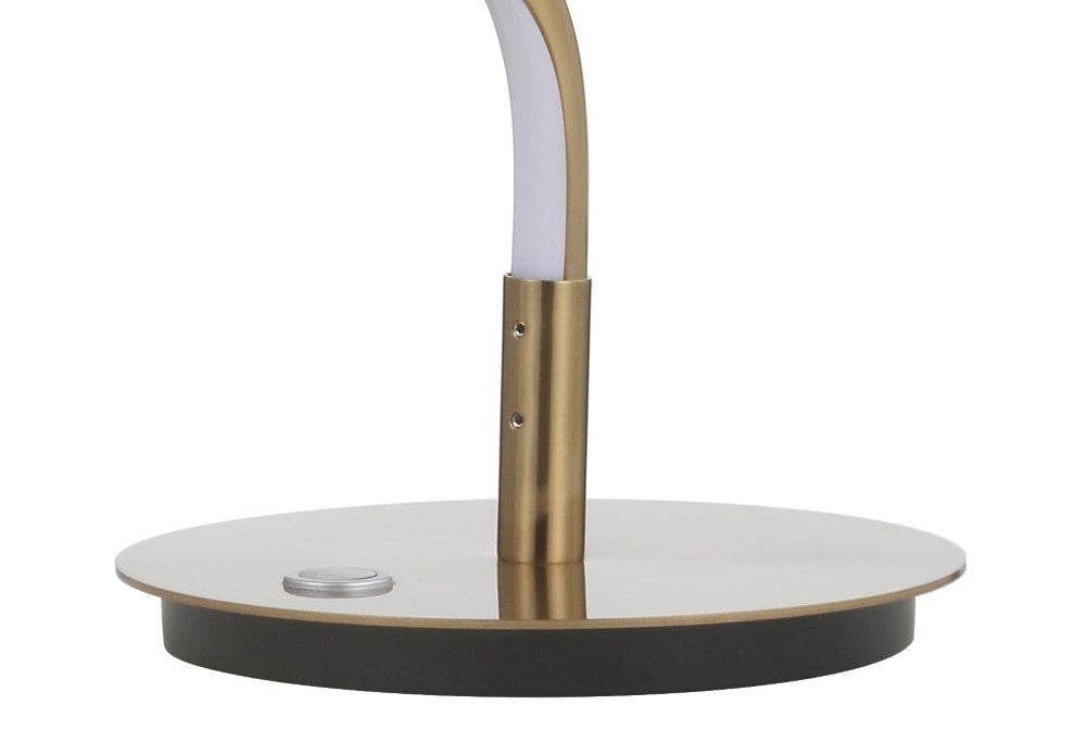 Lomka 19.75" Modern Dimmable Metal Integrated LED Table Lamp