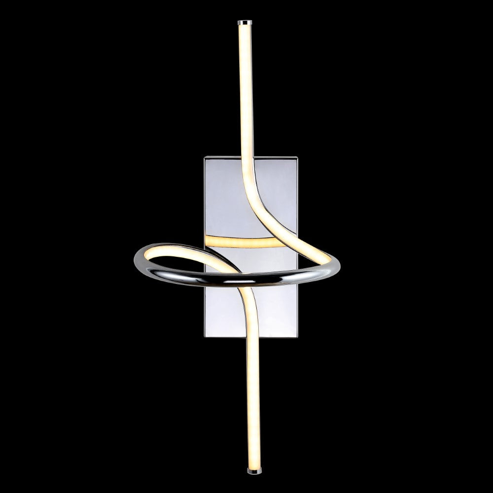 Senegal 9" Minimalist Metal Integrated LED Vanity Light Sconce