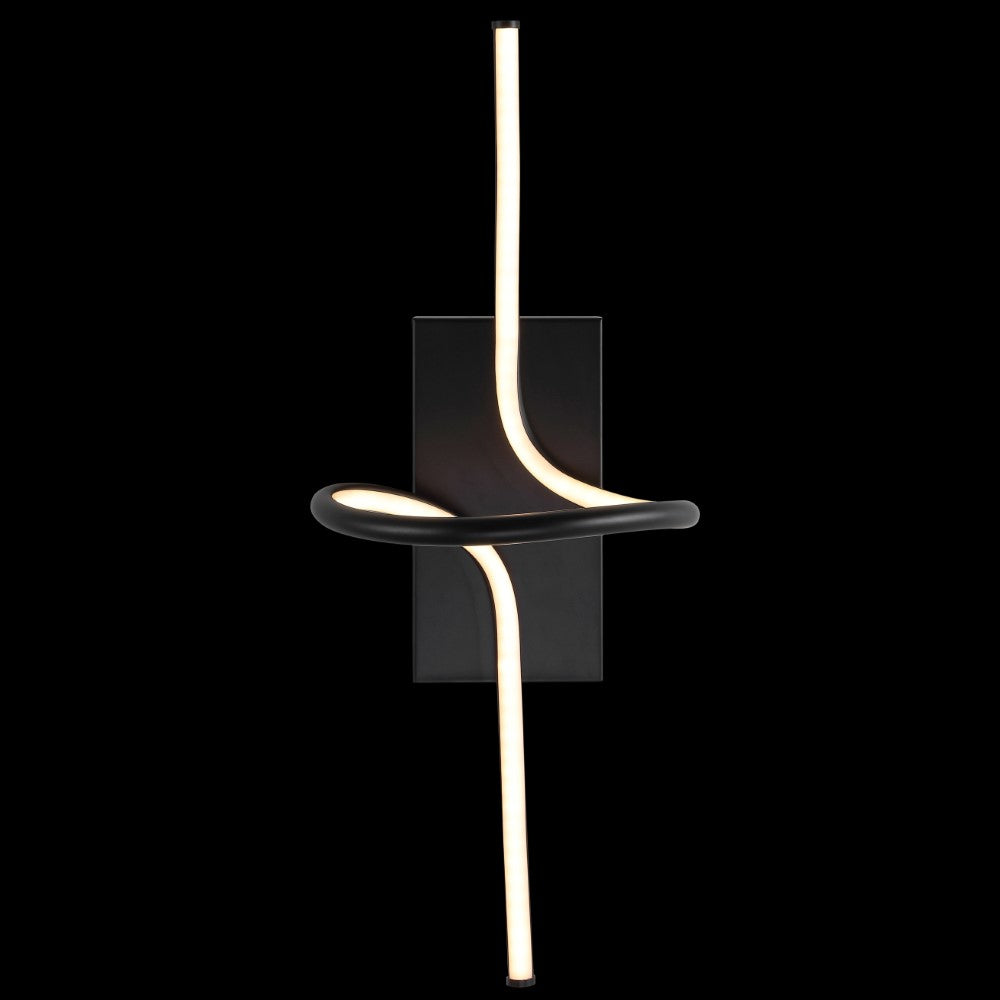 Senegal 9" Minimalist Metal Integrated LED Vanity Light Sconce