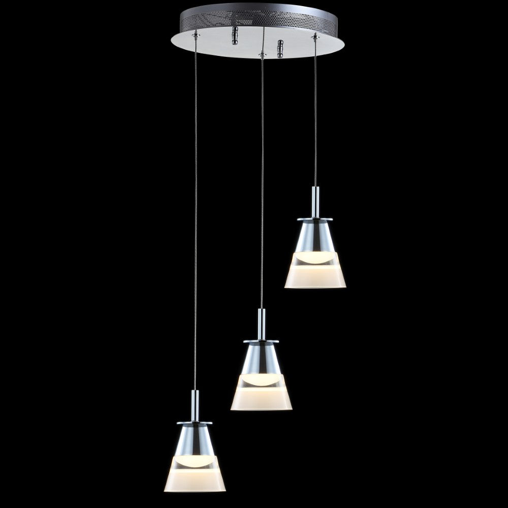 Cioran Adjustable Metal Integrated LED Pendant