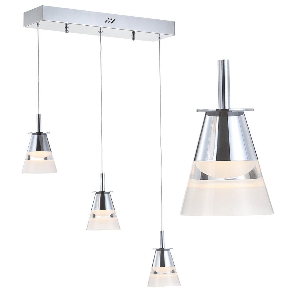 Cioran Adjustable Metal Integrated LED Pendant