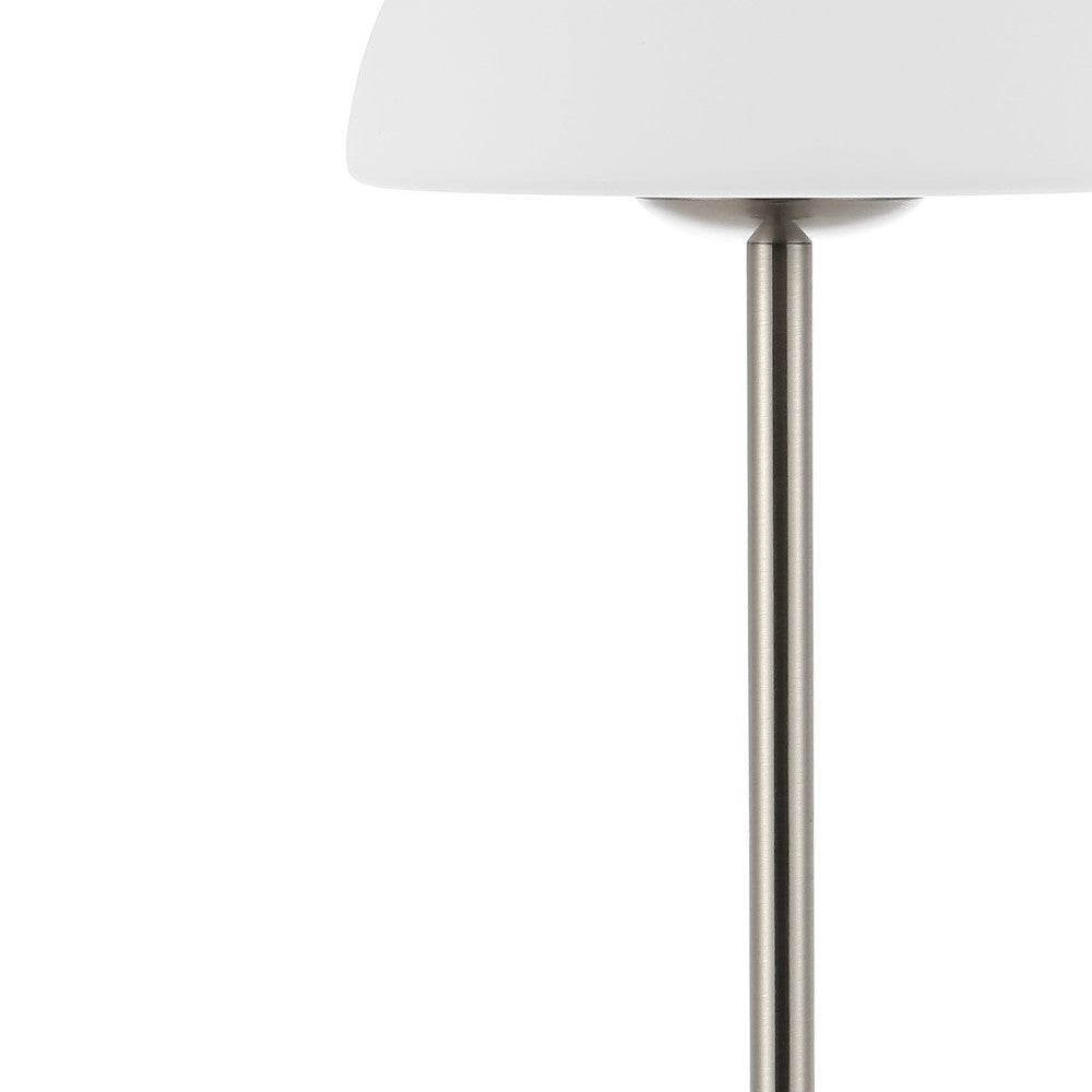 Nordlux 12.5" Modern Minimalist Iron Rechargeable Integrated LED Table Lamp