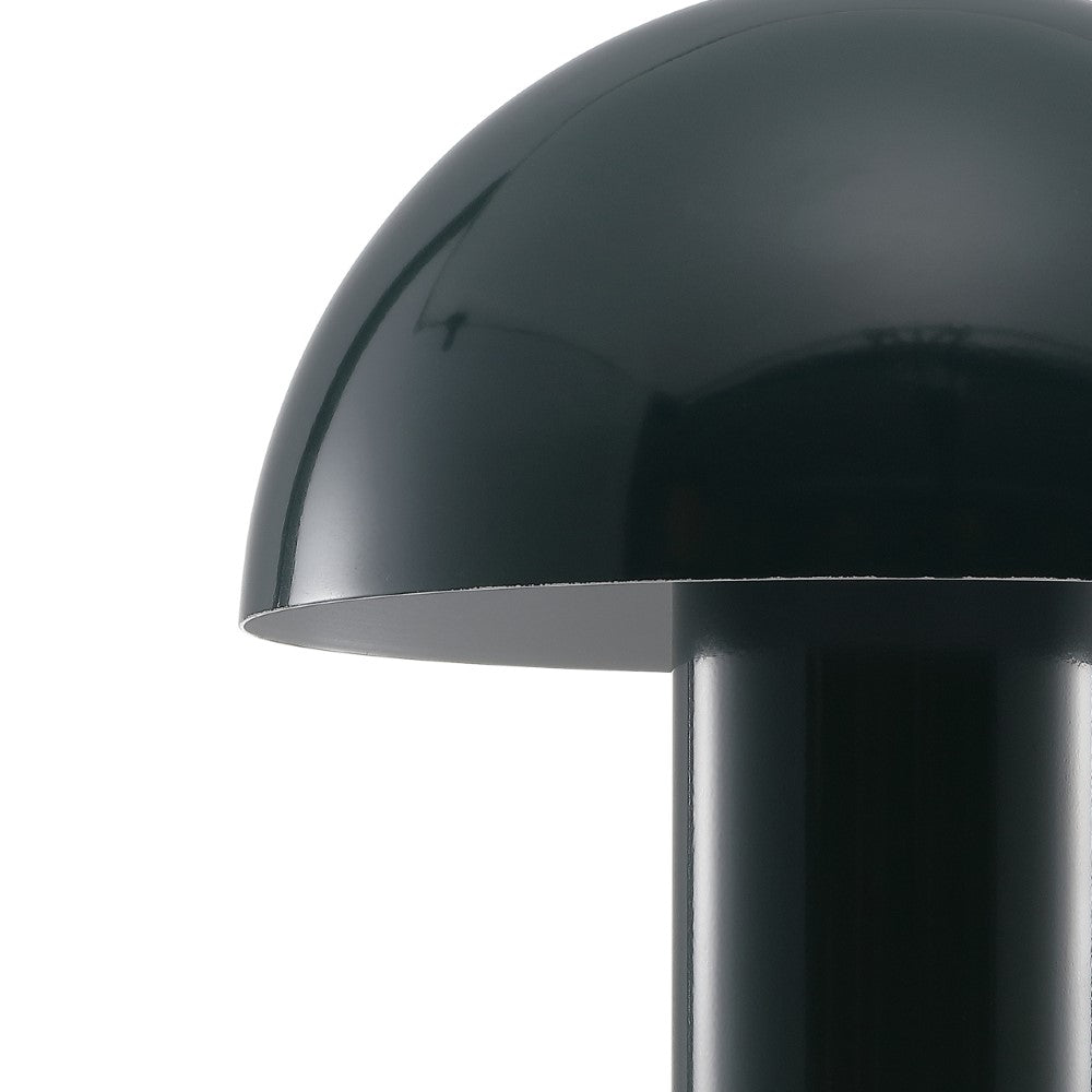 Frasier Contemporary Bohemian Rechargeable/Cordless Iron Integrated LED Mushroom Table Lamp