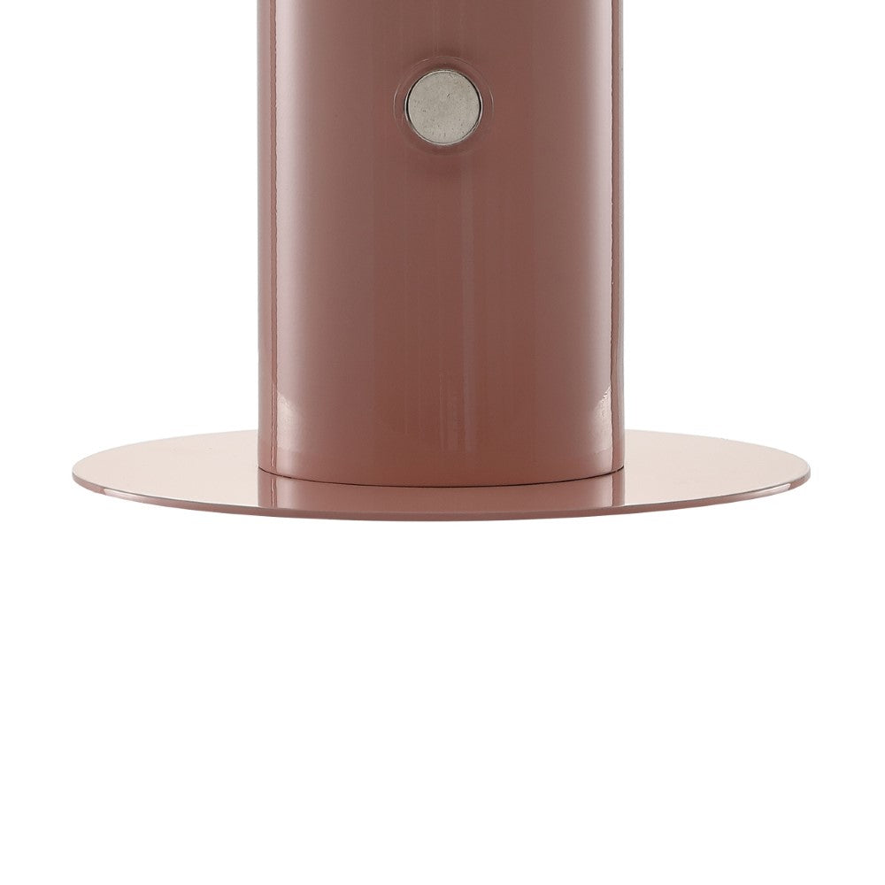 Frasier Contemporary Bohemian Rechargeable/Cordless Iron Integrated LED Mushroom Table Lamp
