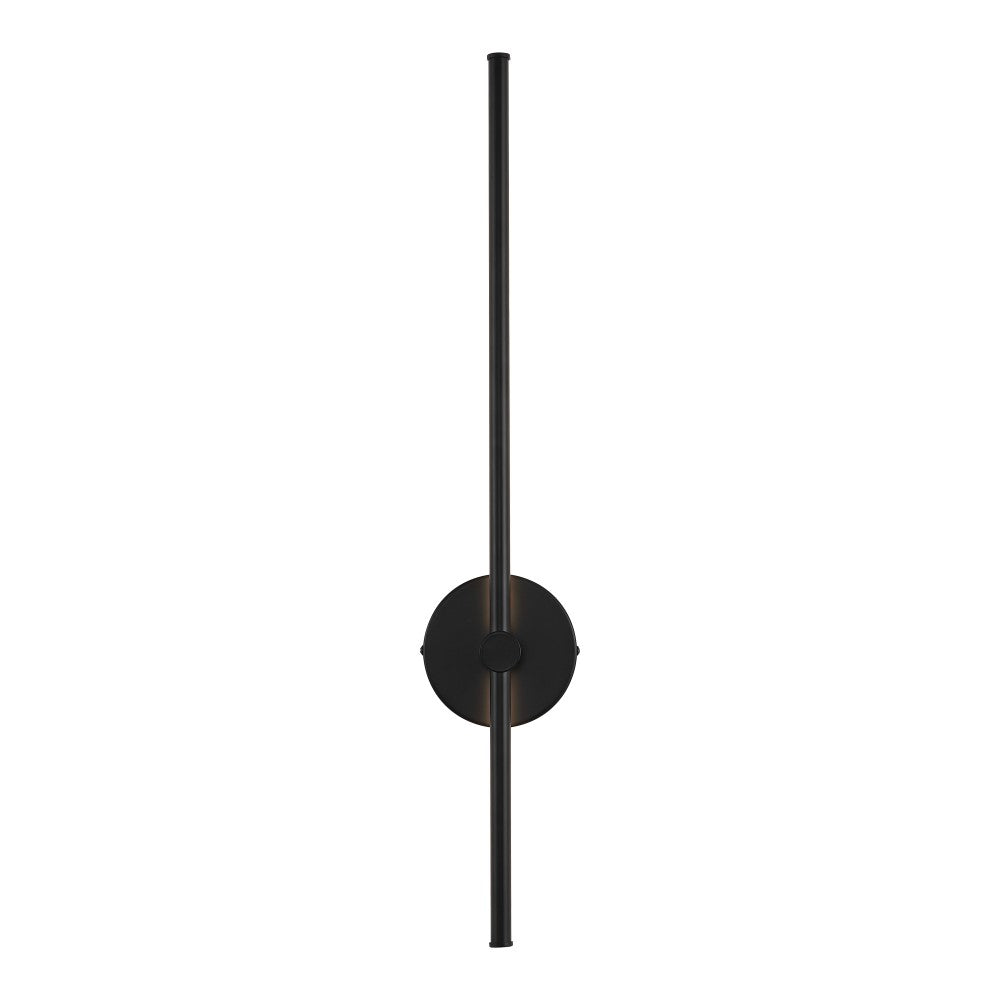 Hinkley 27.25" Modern Minimalist Iron Adjustable Bar Integrated LED Plug-In Sconce