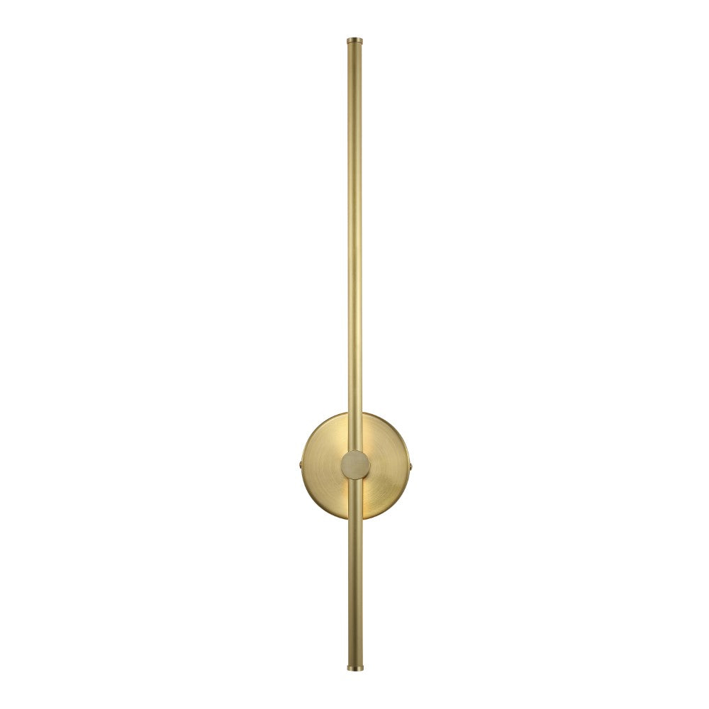 Hinkley 27.25" Modern Minimalist Iron Adjustable Bar Integrated LED Plug-In Sconce