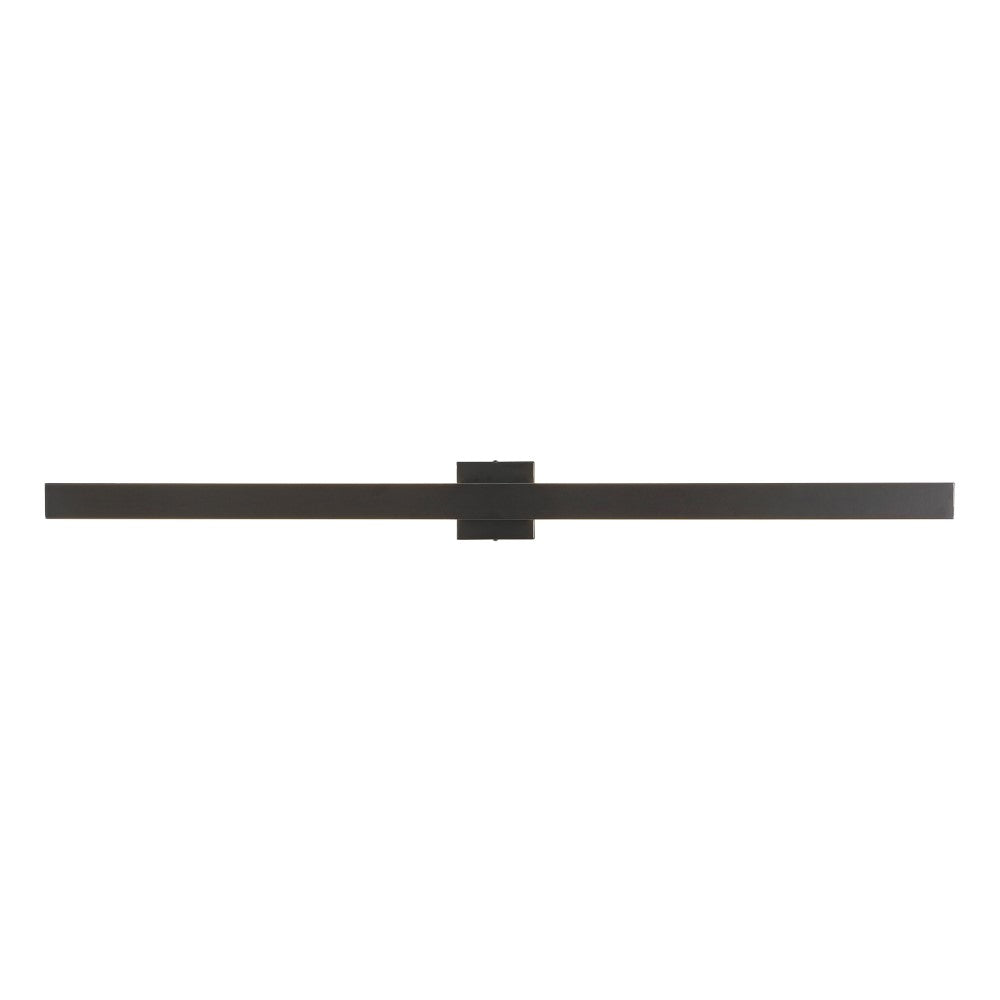 Junipe 49.5" Modern Minimalist Indoor/Outdoor Metal 350-Degree Rotate Dimmable Integrated Linear LED Wall Sconce