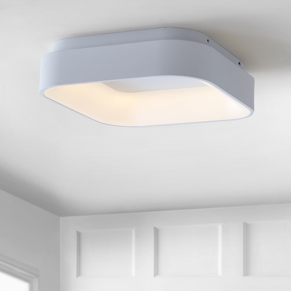Ural 17.7" Integrated LED Metal Flush Mount Ceiling Light