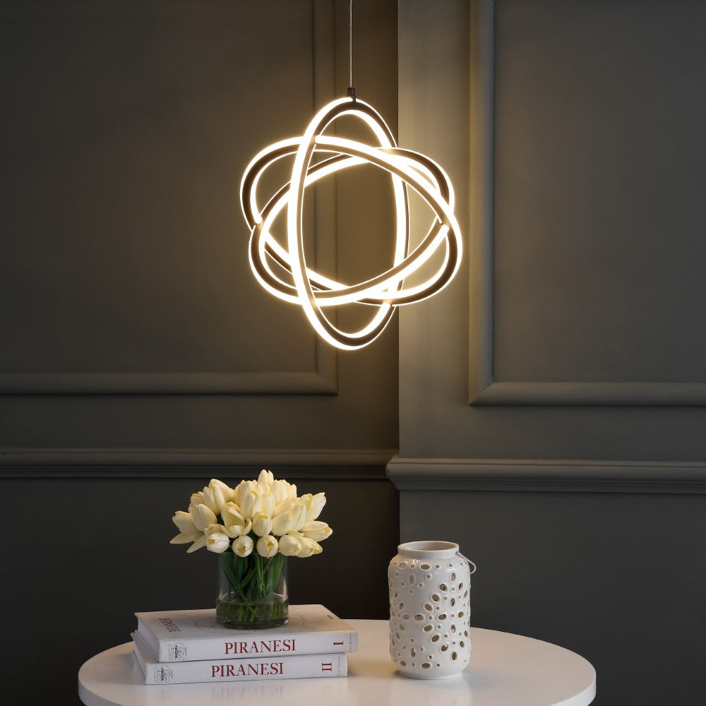 Arkansas 16.5" Adjustable Integrated LED Metal Pendant