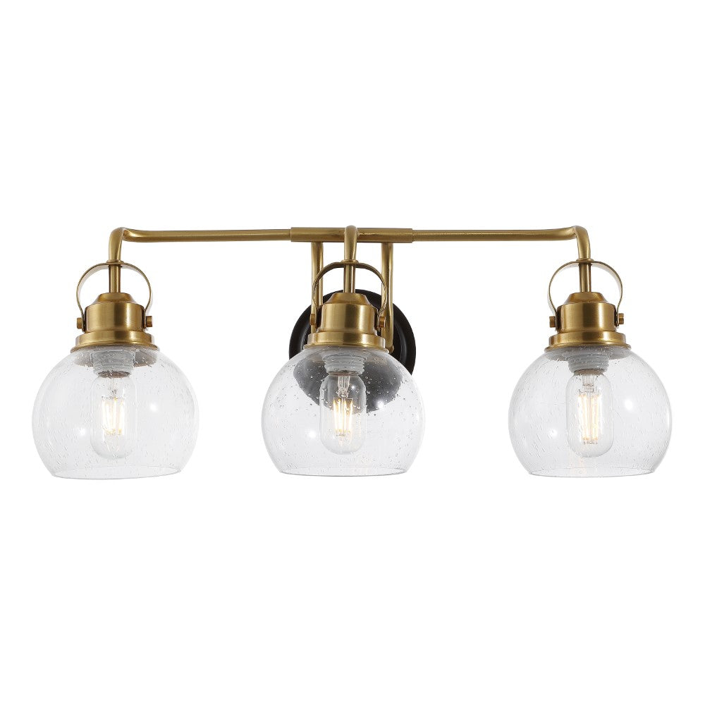 Winston Metal/ Bubbled Glass Vanity Light