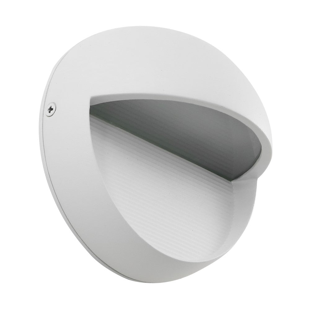 Swift 6.25" Outdoor Metal/Glass Integrated LED Sconce