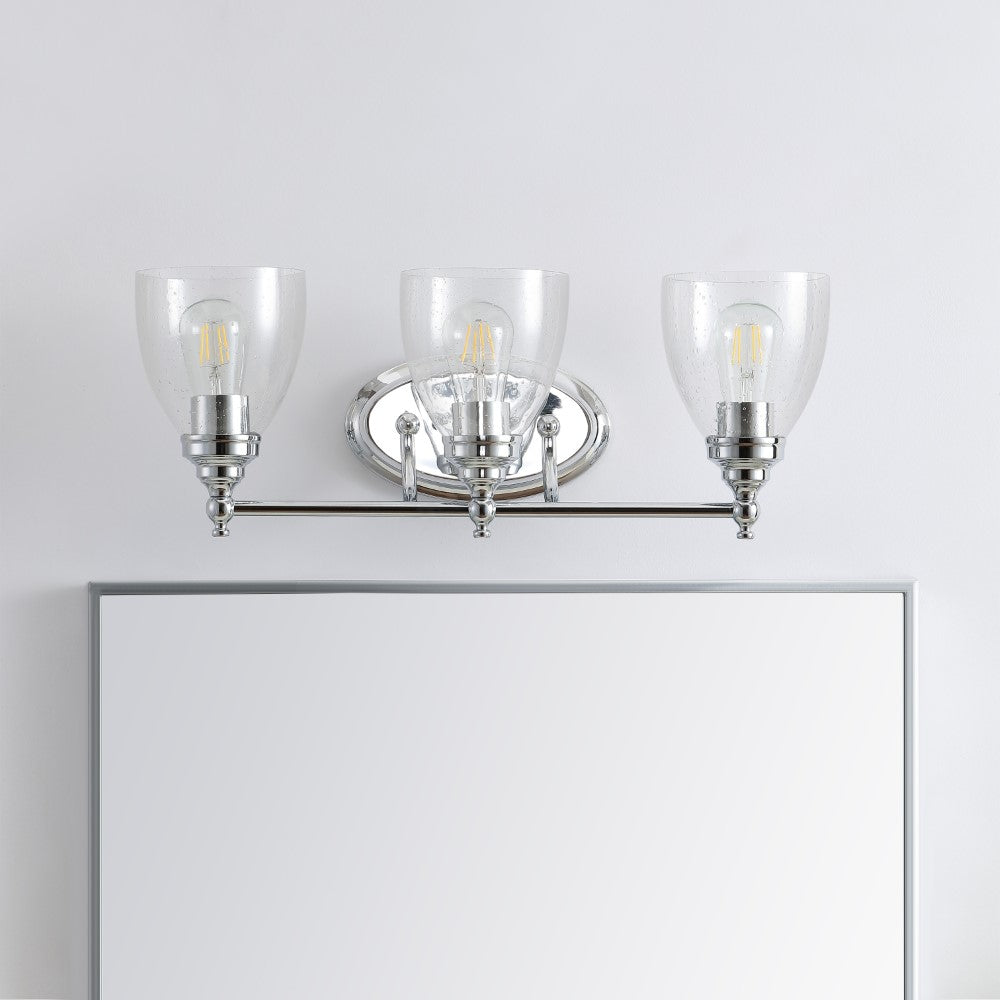 Hosta Metal/Glass LED Vanity