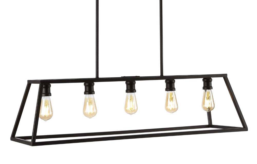 Moores Adjustable Iron Farmhouse Vintage LED Dimmable Pendant