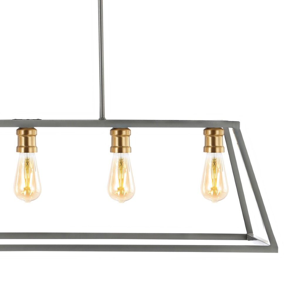 Moores Adjustable Iron Farmhouse Vintage LED Dimmable Pendant