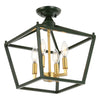Dark Green/Brass Gold