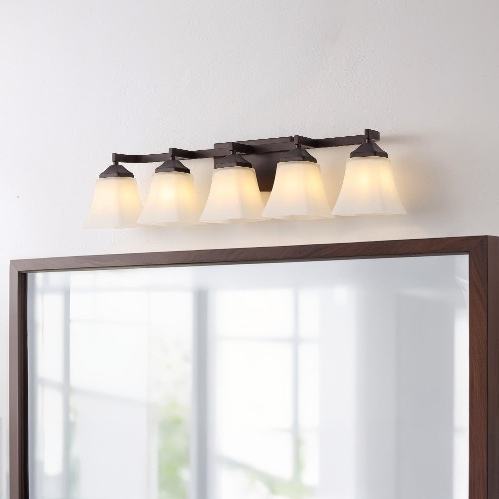 Azure Rustic Farmhouse Adjustable Resin Antler LED Chandelier