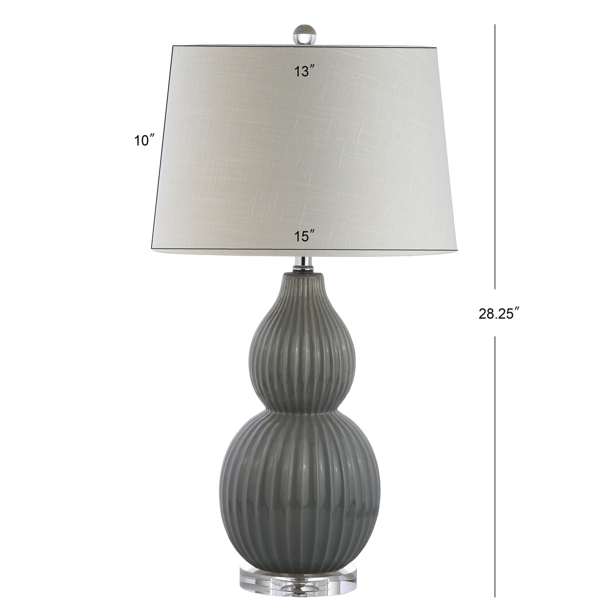 Myles 28.25" Ceramic LED Table Lamp
