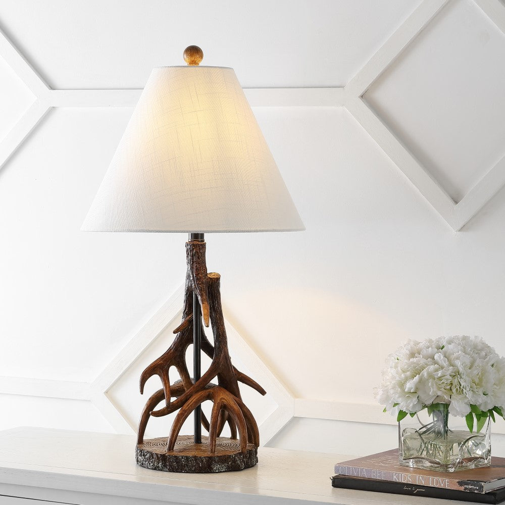 Stanley 26" Farmhouse Rustic Iron LED Table Lamp