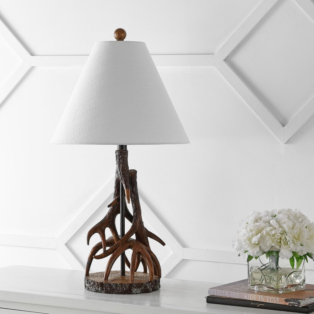 Stanley 26" Farmhouse Rustic Iron LED Table Lamp