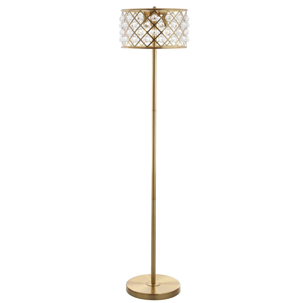 Pedro 60" Crystal/Metal LED Floor Lamp