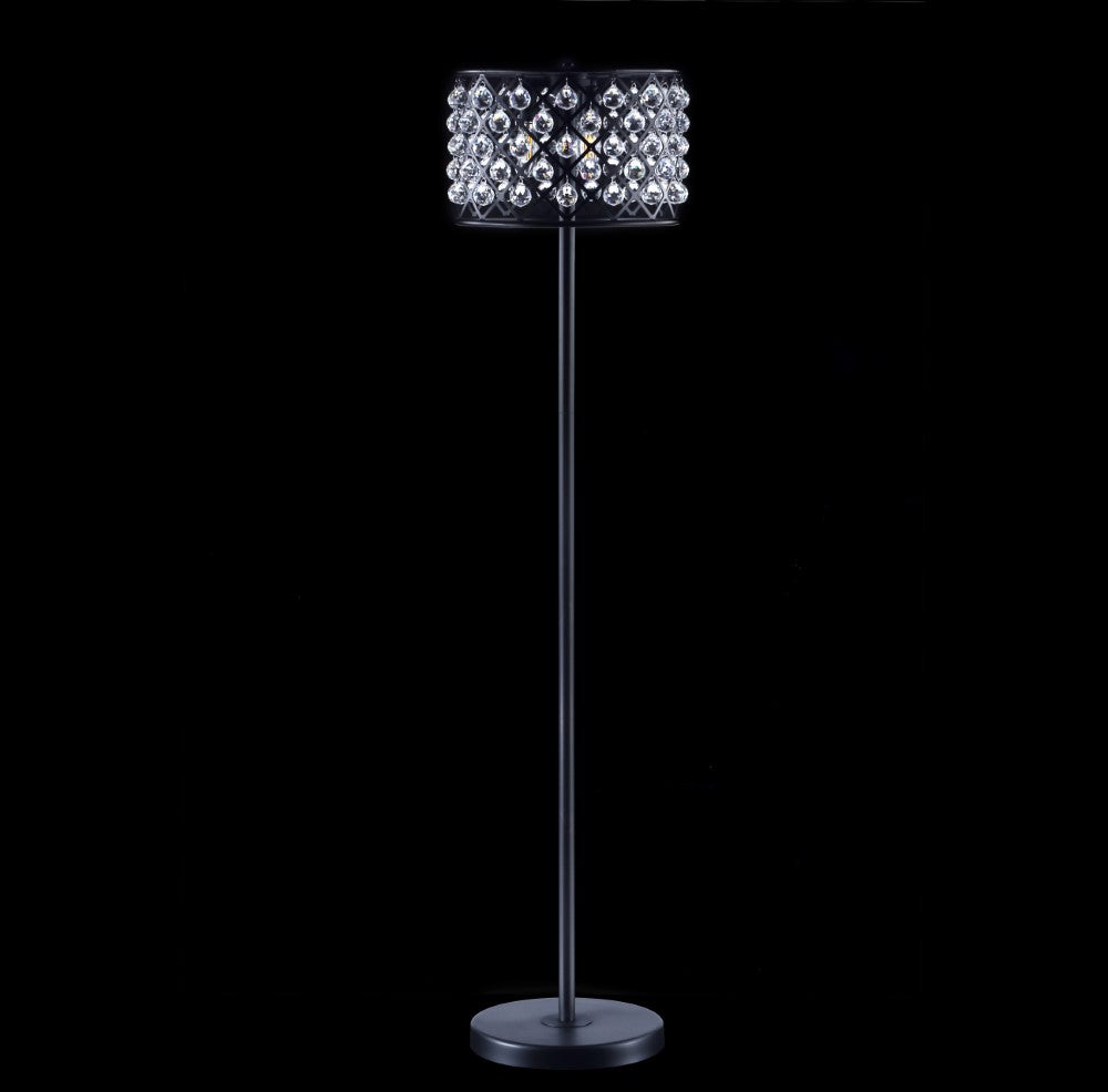 Pedro 60" Crystal/Metal LED Floor Lamp