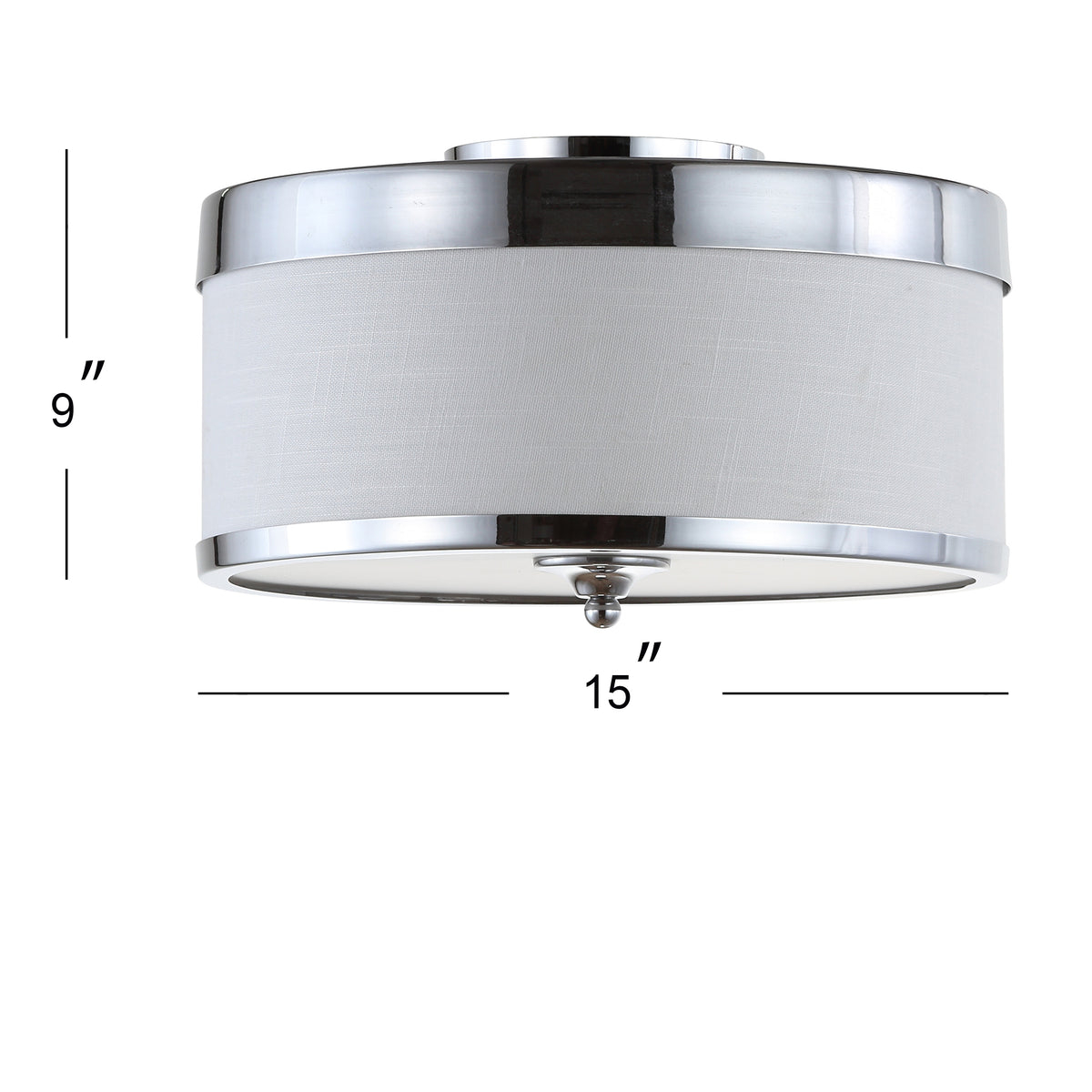 Dodo 15" Metal LED Flush Mount
