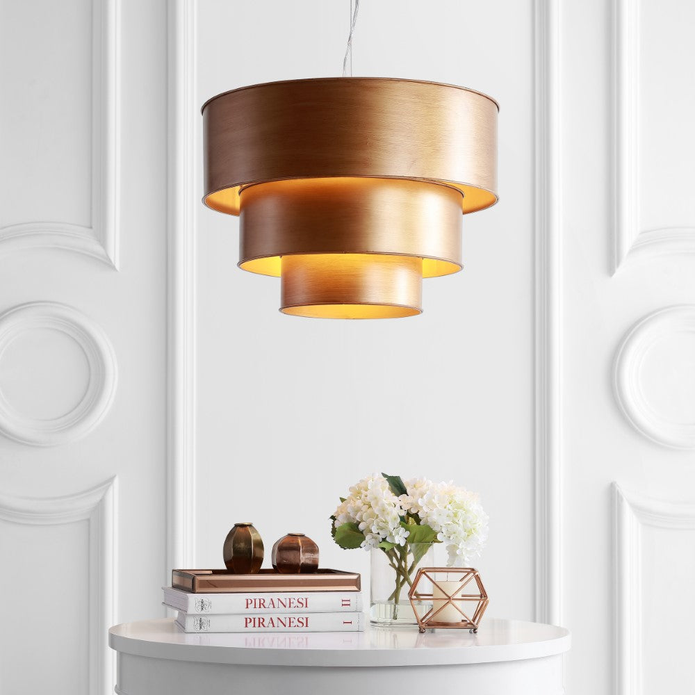 Agama 21" 3-Tier Metal LED Pendant
