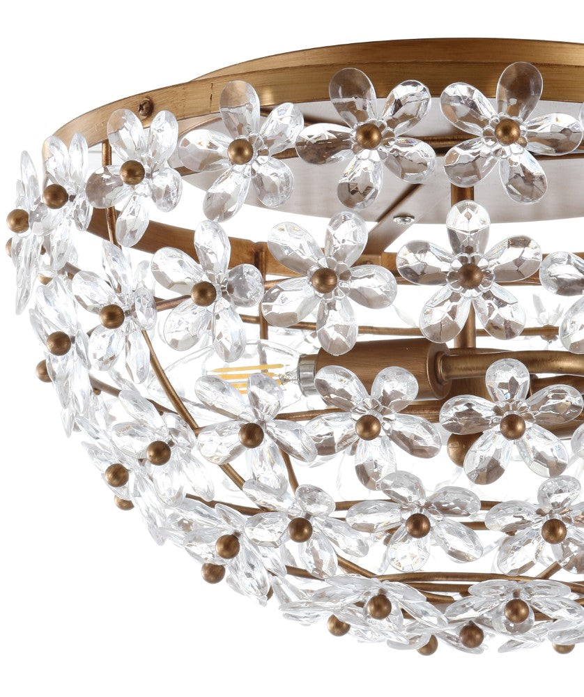 Nest Farmhouse Cottage Metal LED Vanity Light with Frosted Glass Shades