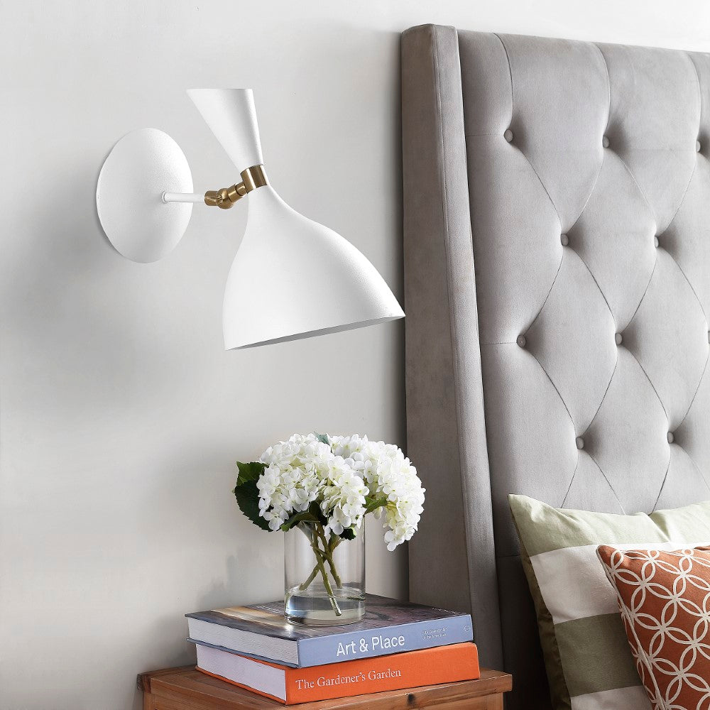 Plimpton 10" Iron Retro LED Wall Sconce