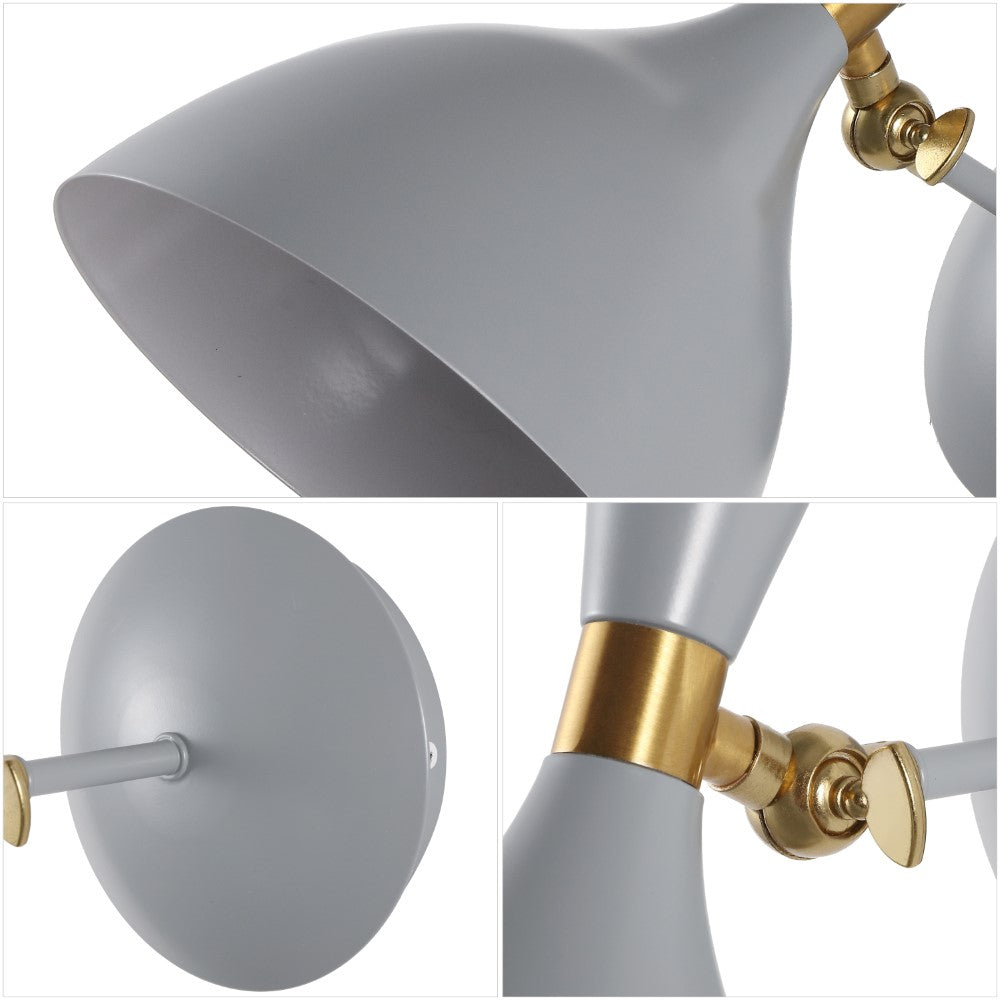 Plimpton 10" Iron Retro LED Wall Sconce
