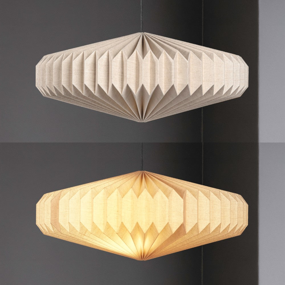 Prairie 21.25" Modern Vintage Honeycomb Shade LED Pendant Light