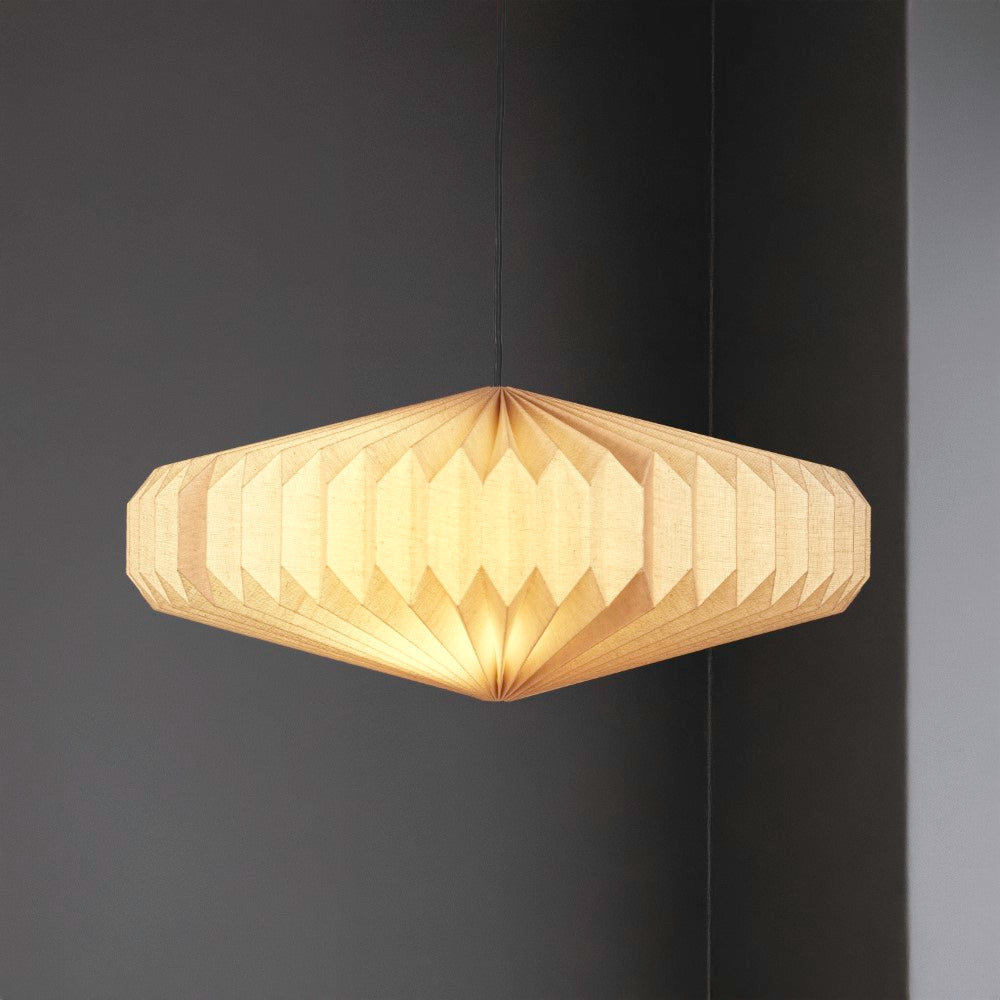 Prairie 21.25" Modern Vintage Honeycomb Shade LED Pendant Light