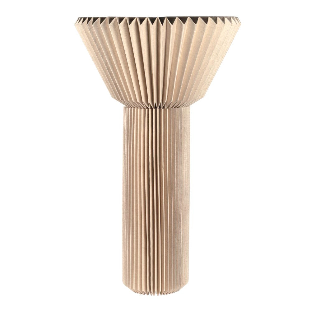 Nova 37" Modern Minimalist Pleated Shade Floor Lamp