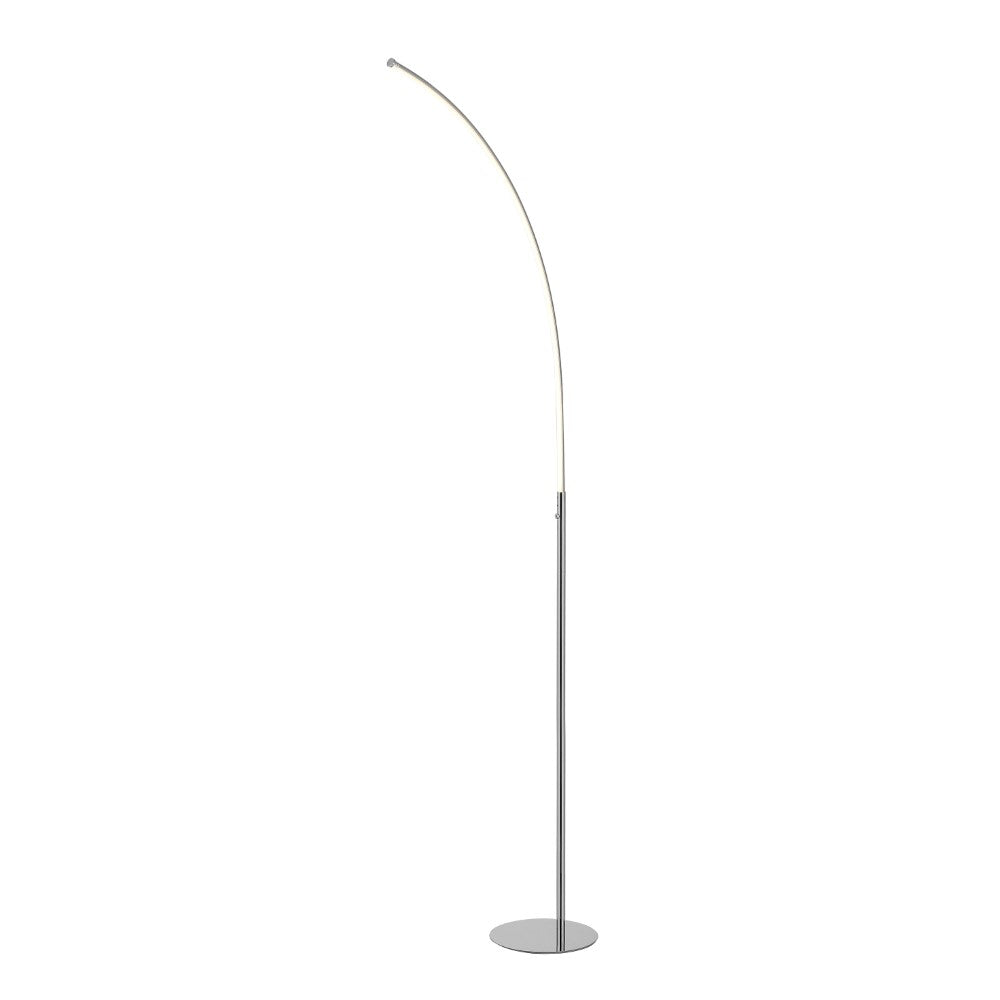 Ervin 64" Metal Minimalist Modern LED Integrated Floor Lamp