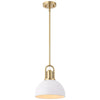 White/Brass Gold