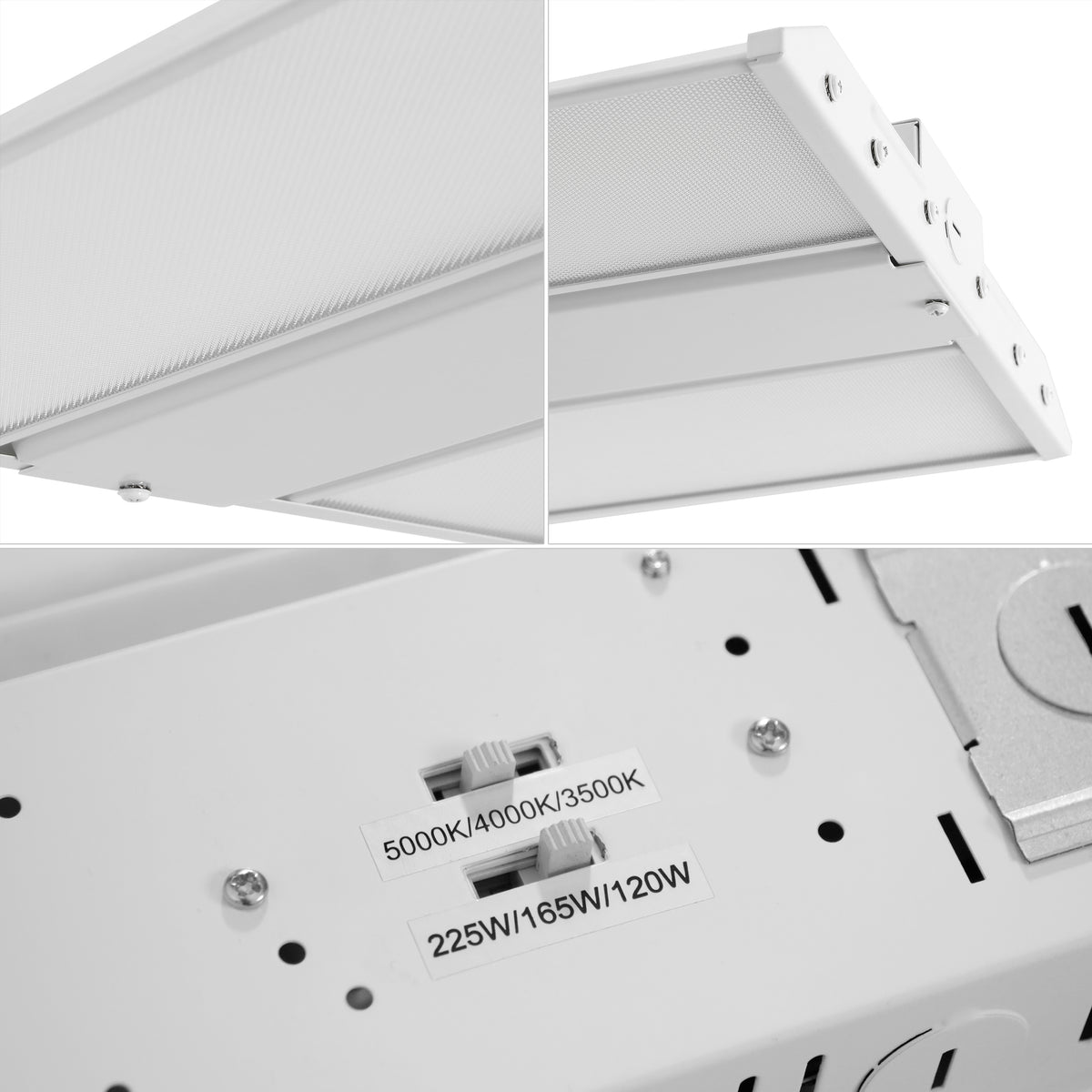 Plumsicle23.75 in. 220-Watt Integrated LED Shop Light with 28600 Lumens 5000K, White