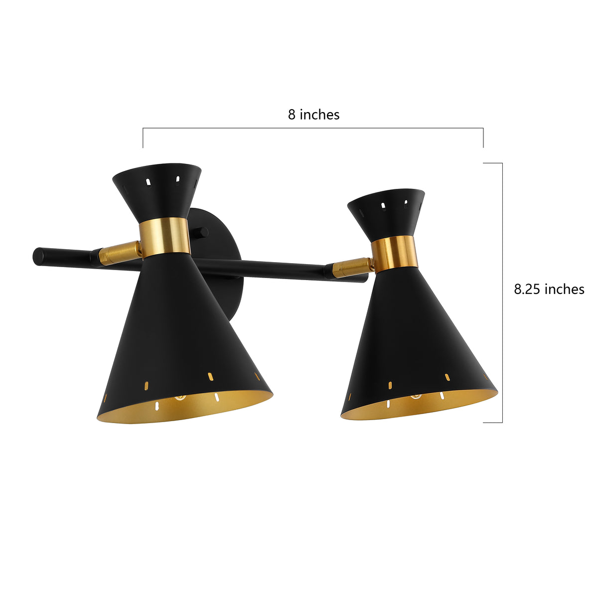 Brian 18.25" Iron Retro Contemporary LED Track Light