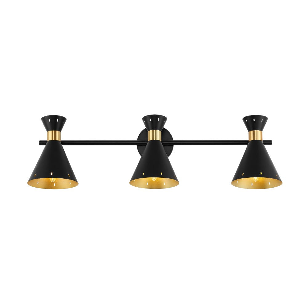 Brian 18.25" Iron Retro Contemporary LED Track Light
