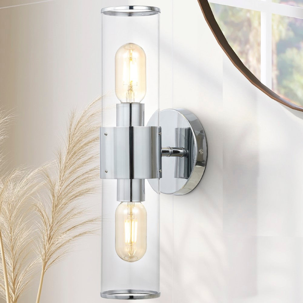 Smitten Mid-Century Modern Iron/Acrylic LED Sconce
