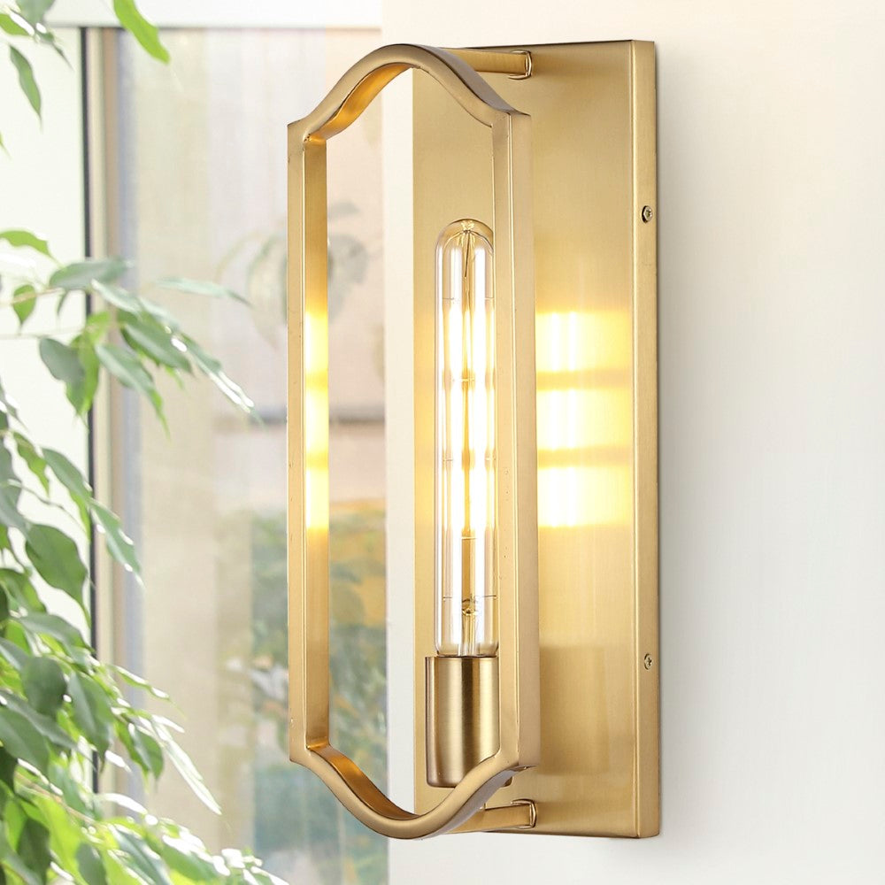 Delmar 4.75" Modern Bohemian Iron LED Sconce