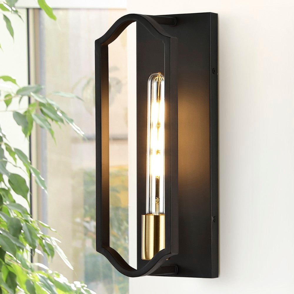 Delmar 4.75" Modern Bohemian Iron LED Sconce
