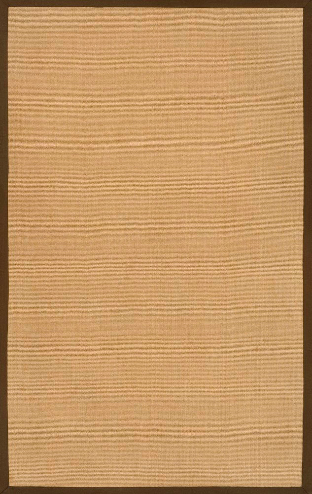 Fyus Farmhouse Cottage Border Jute Area Rug