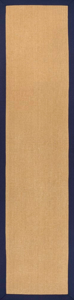 Fyus Farmhouse Cottage Border Jute Area Rug
