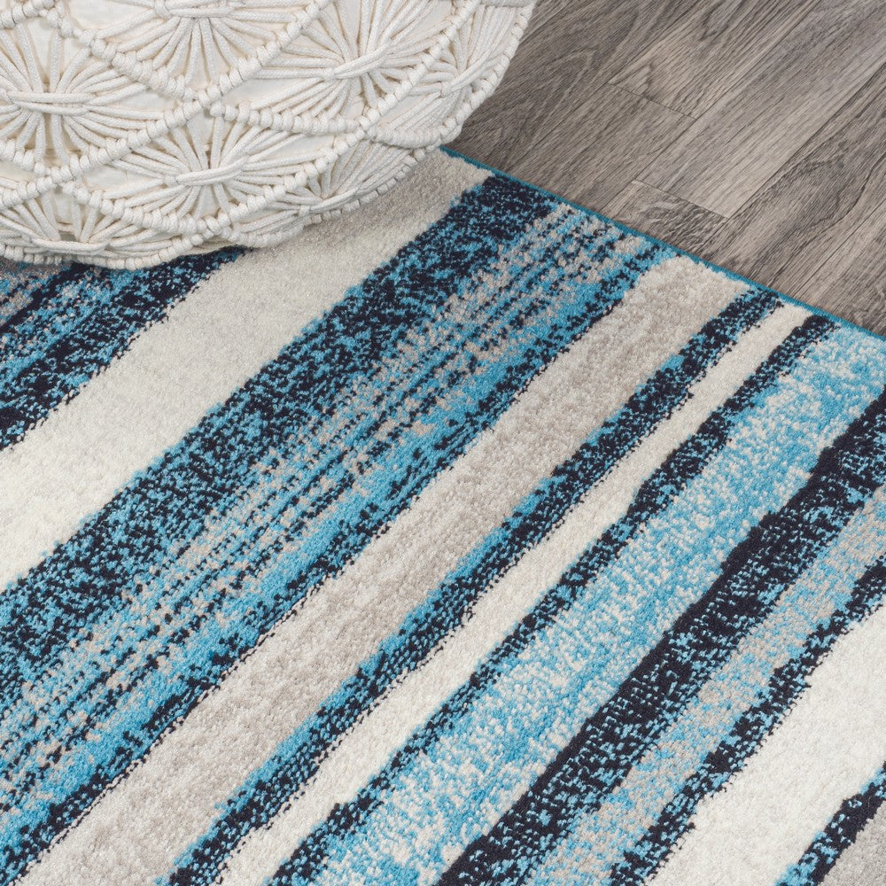 Wisteria Beach Striped Area Rug
