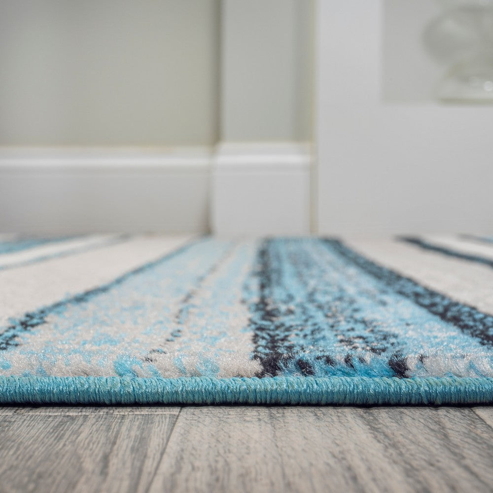Wisteria Beach Striped Area Rug