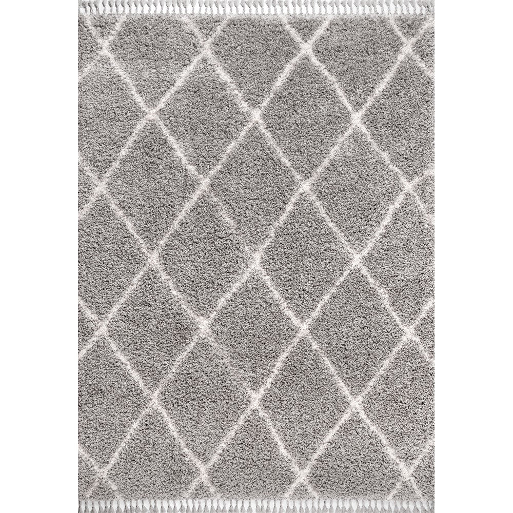 Wyoming Mercer Shag Plush Tassel Area Rug