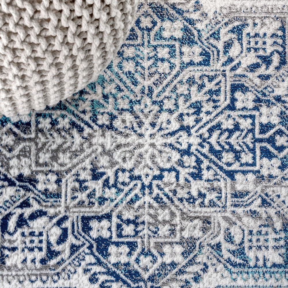 Sapporo Modern Persian Vintage Medallion Area Rug