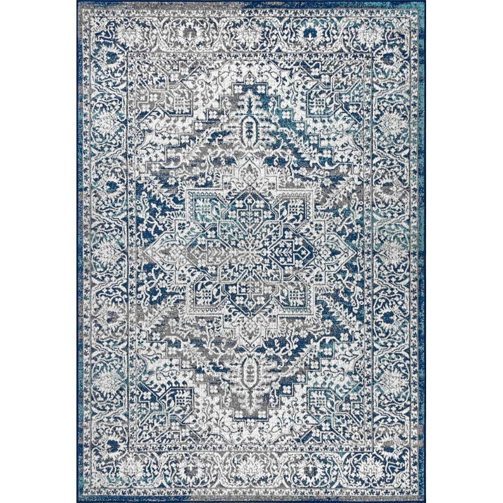Sapporo Modern Persian Vintage Medallion Area Rug