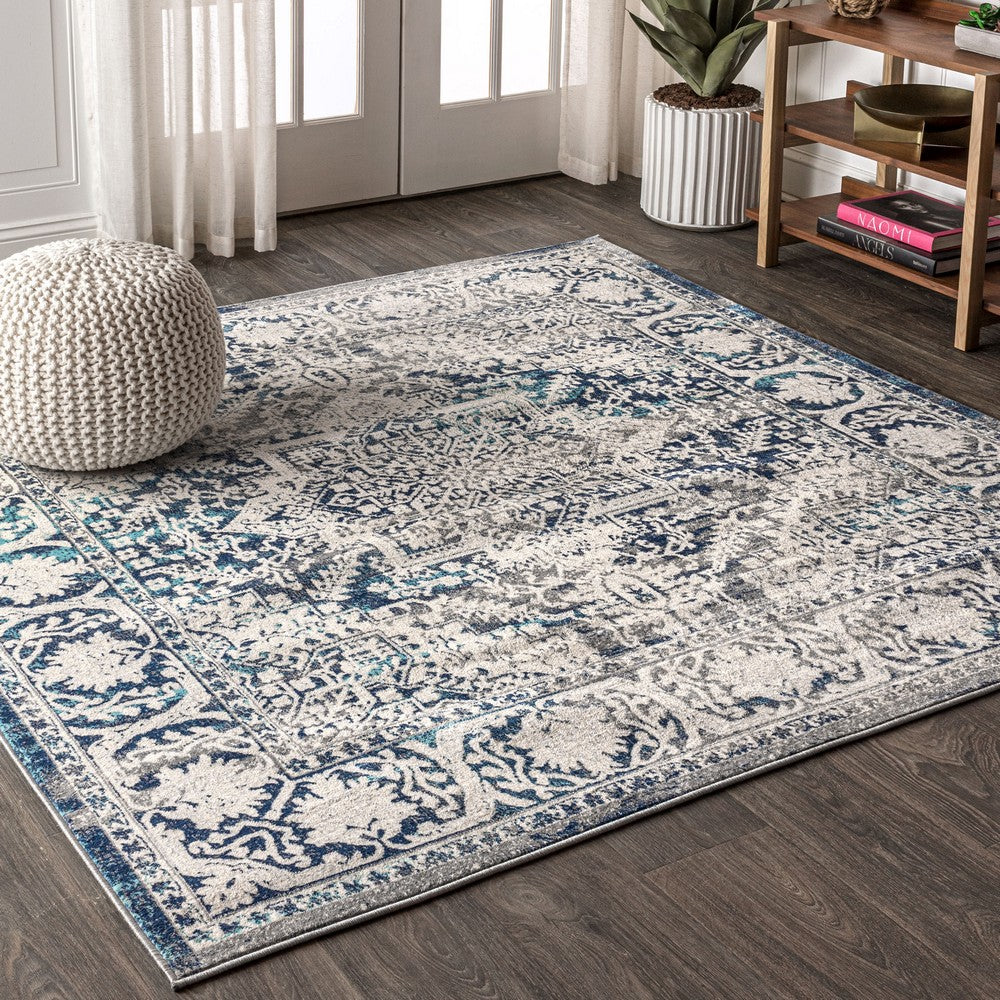 Sapporo Modern Persian Vintage Medallion Area Rug