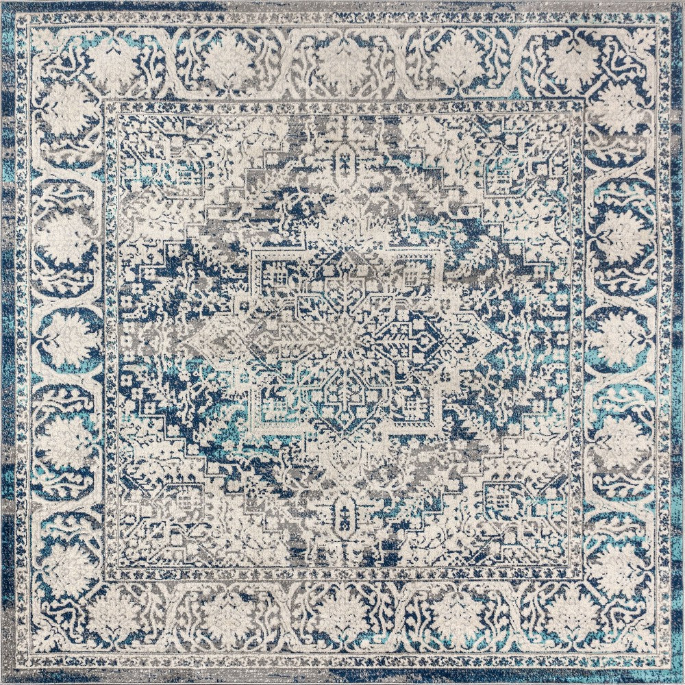 Sapporo Modern Persian Vintage Medallion Area Rug